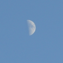 Moon on 17th June in Slavičín
