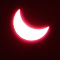 Solar eclipse in Slavičín, Czech. Rep. - 20th March 2015