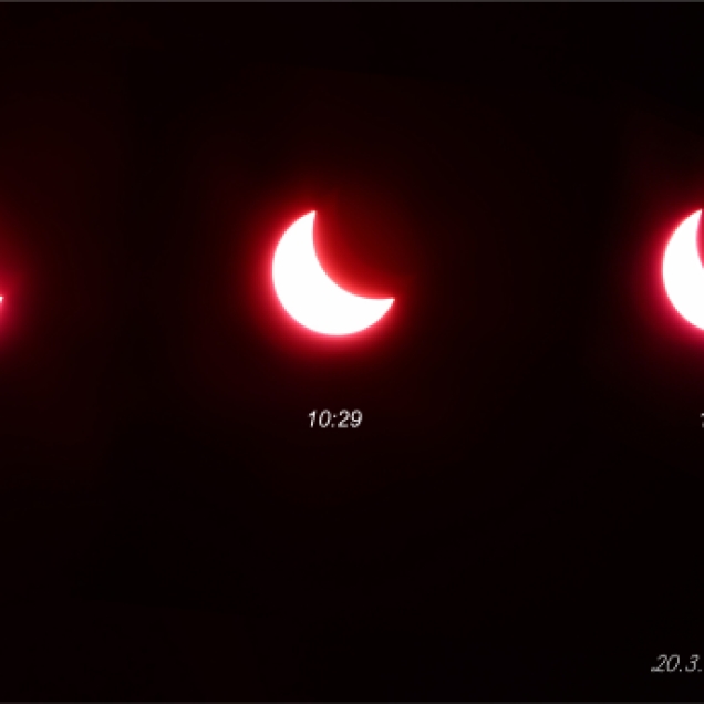 Timeline of Solar eclipse, Slavičín, Czech Republic, 20.3.2015